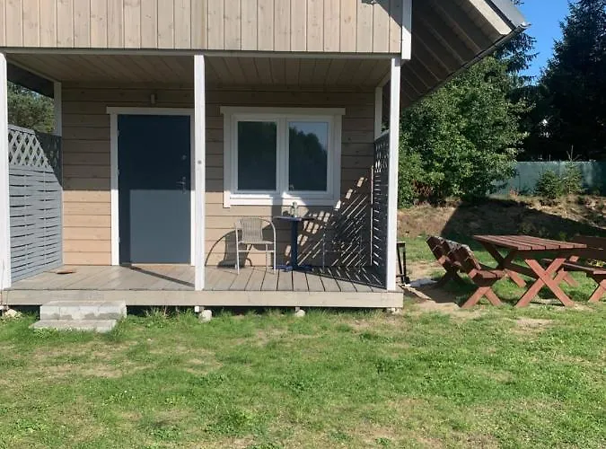 Letniskowe Powiat Starogard Gdanski بيت خشبي Szteklin